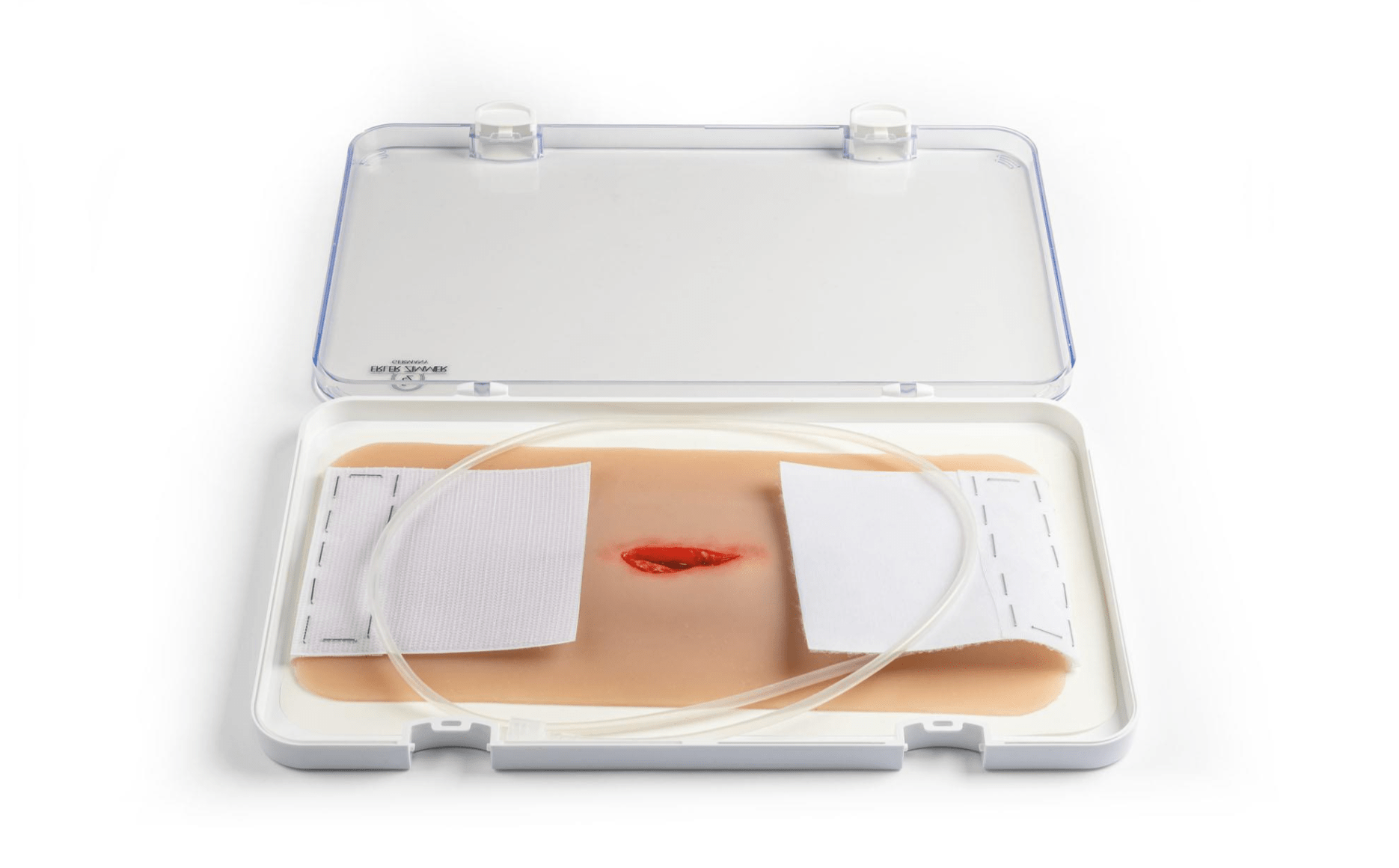 Wundmoulage Stichverletzung Hals - Erler - Zimmer